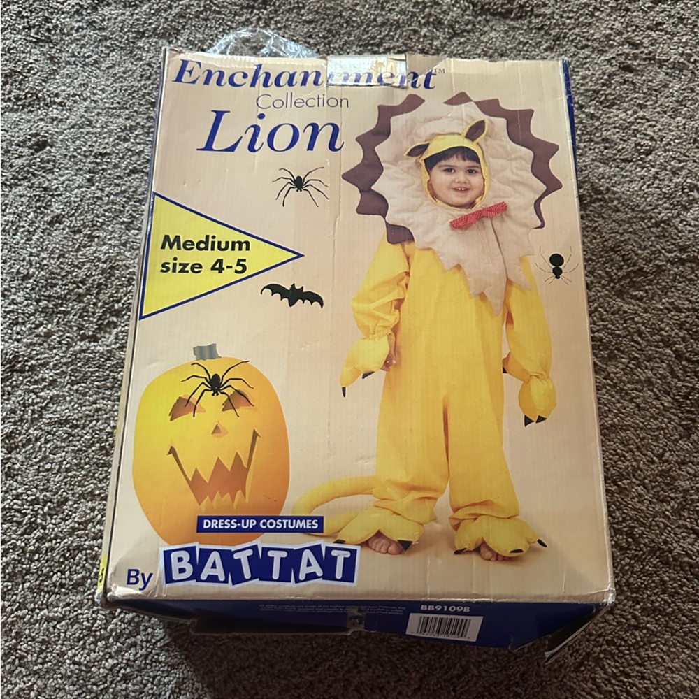 Vtg | Kids Lion Halloween Costume